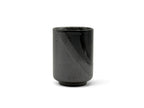 Inoue Tea Kimura Black Shigaraki-yaki Yunomi - Japanese Teacup, showcasing a traditional ceramic teacup with a black finish.