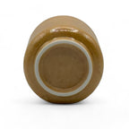 Inoue Tea Iga Yellow Shigaraki-yaki Yunomi - Japanese Teacup, a handcrafted ceramic teacup in yellow color.