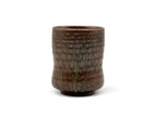Inoue Tsuchi Brown Kamui-yaki Tokunoshima Yunomi - Japanese Teacup