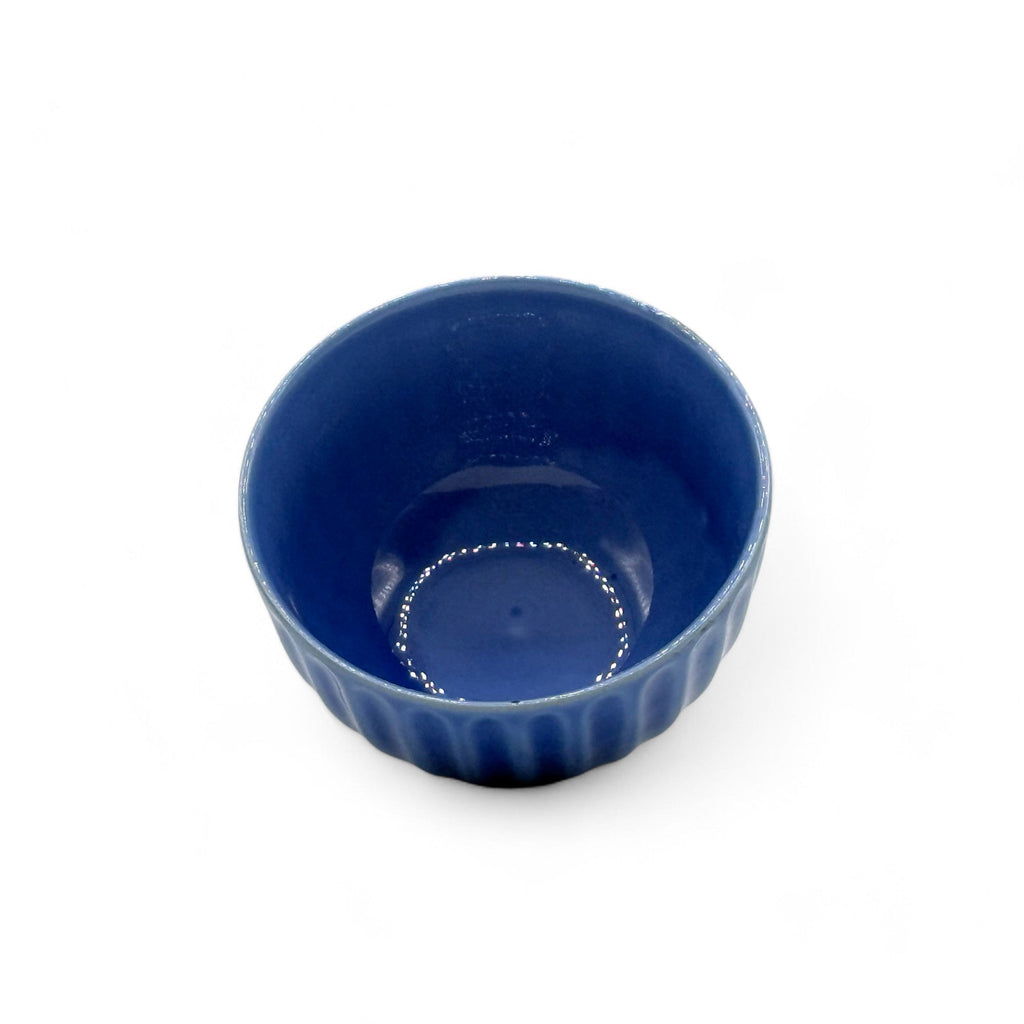 Inoue Hitugana Ocean Blue Mino-yaki Yunomi - Japanese Sencha Teacup