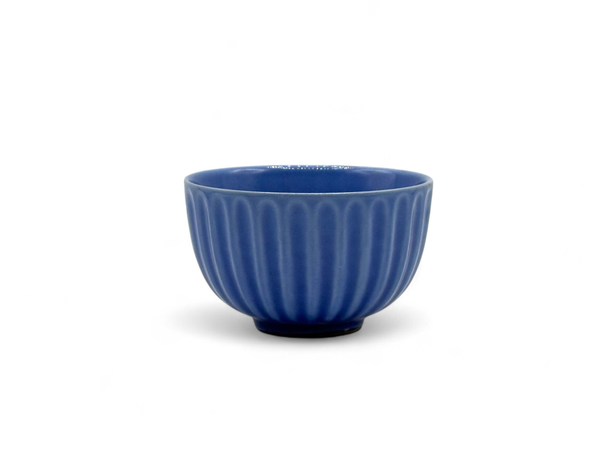 Inoue Hitugana Ocean Blue Mino-yaki Yunomi - Japanese Sencha Teacup