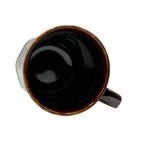 Inoue Chairo Uwagusuri Brown Mino-yaki Mug - Japanese Tea Mug