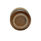Inoue Ko Shigaraki Kiritate Brown Shigaraki-yaki Yunomi - Japanese Teacup