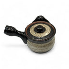 Inoue Tea Shiro Hirokuchi Brown Tokoname-yaki Kyusu - Japanese Teapot displayed on a neutral background.