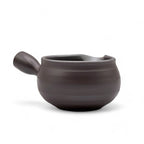 Inoue Tea Muji Samashi Banko-yaki Black Yuzamashi - Japanese Water Cooler, ceramic water cooler with a black finish.