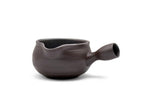 Inoue Tea Muji Samashi Banko-yaki Black Yuzamashi - Japanese Water Cooler, showcasing a traditional ceramic water cooler.