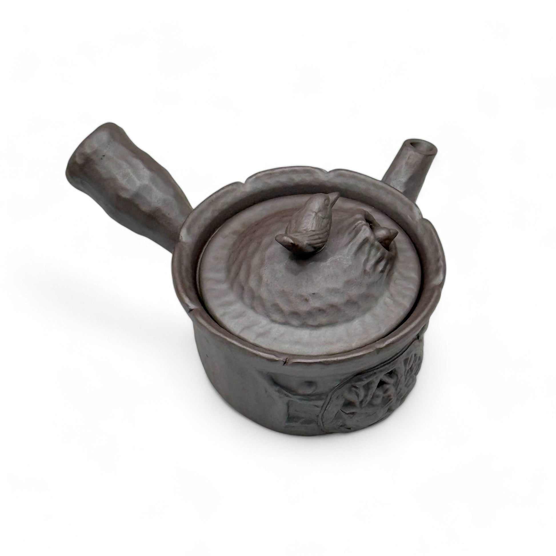 Inoue Tea Tori Tobidashi Ko Banko-yaki Kyusu - Japanese Teapot
