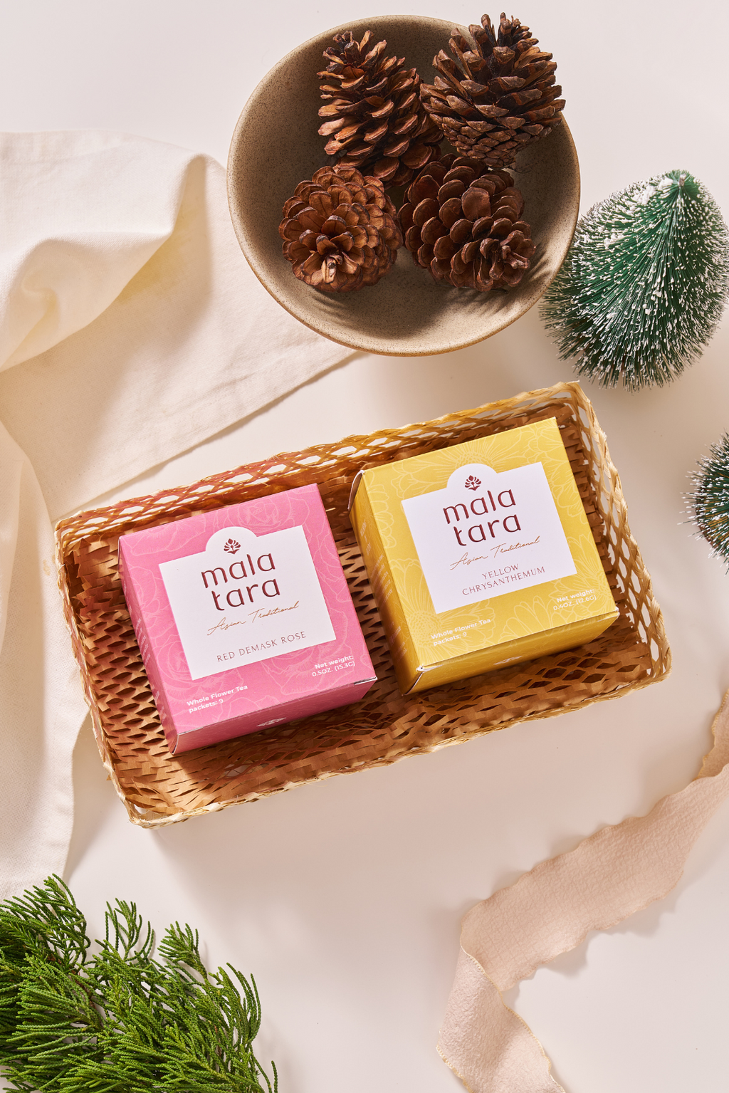 Mala Tara Tea Lover’s Duo Gift Box Herbal Tea