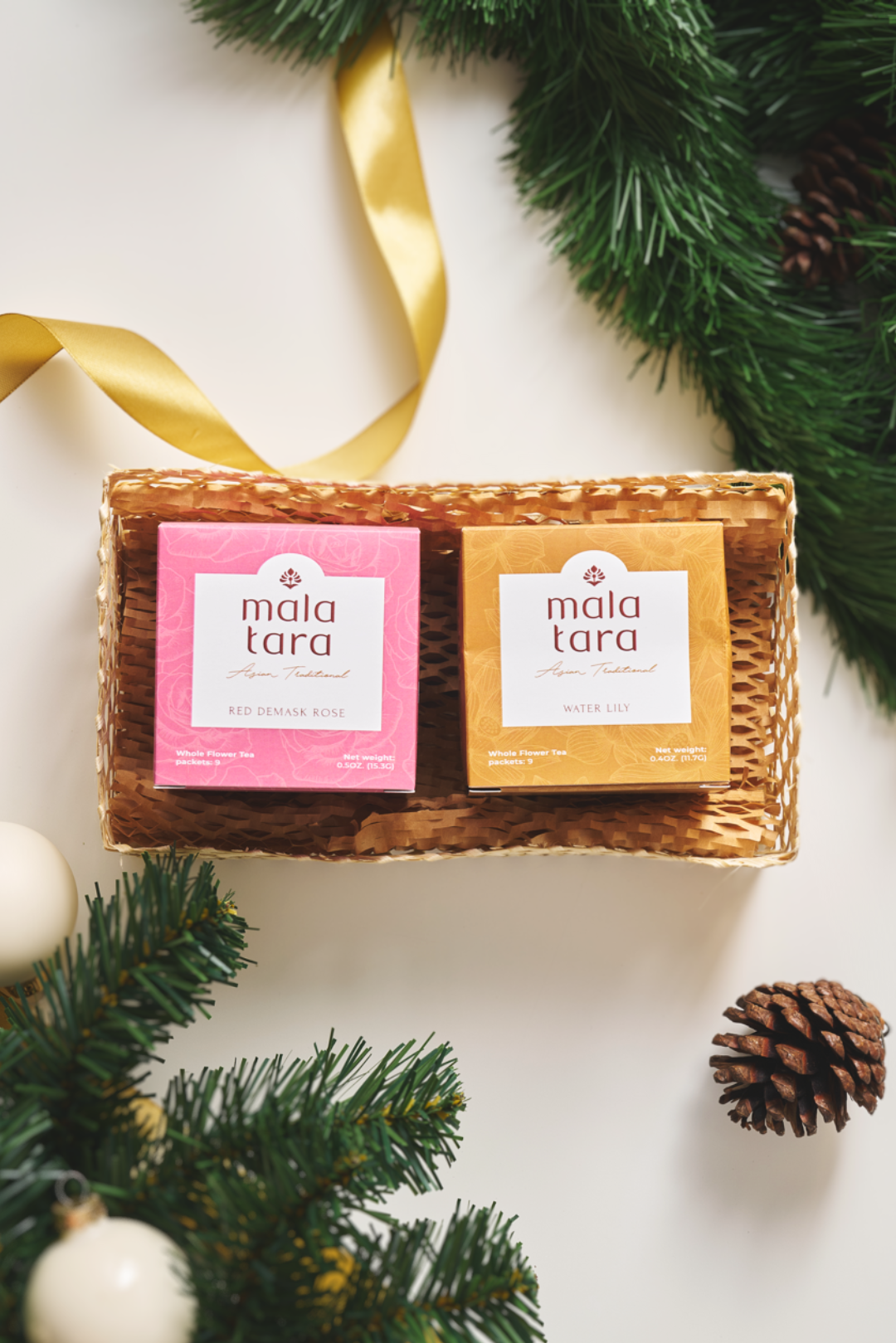 Mala Tara Tea Lover’s Duo Gift Box Herbal Tea