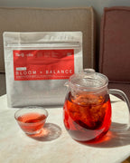 The Qi Bloom + Balance Herbal Tea