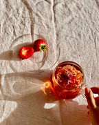 The Qi Glass cups & saucers (2)