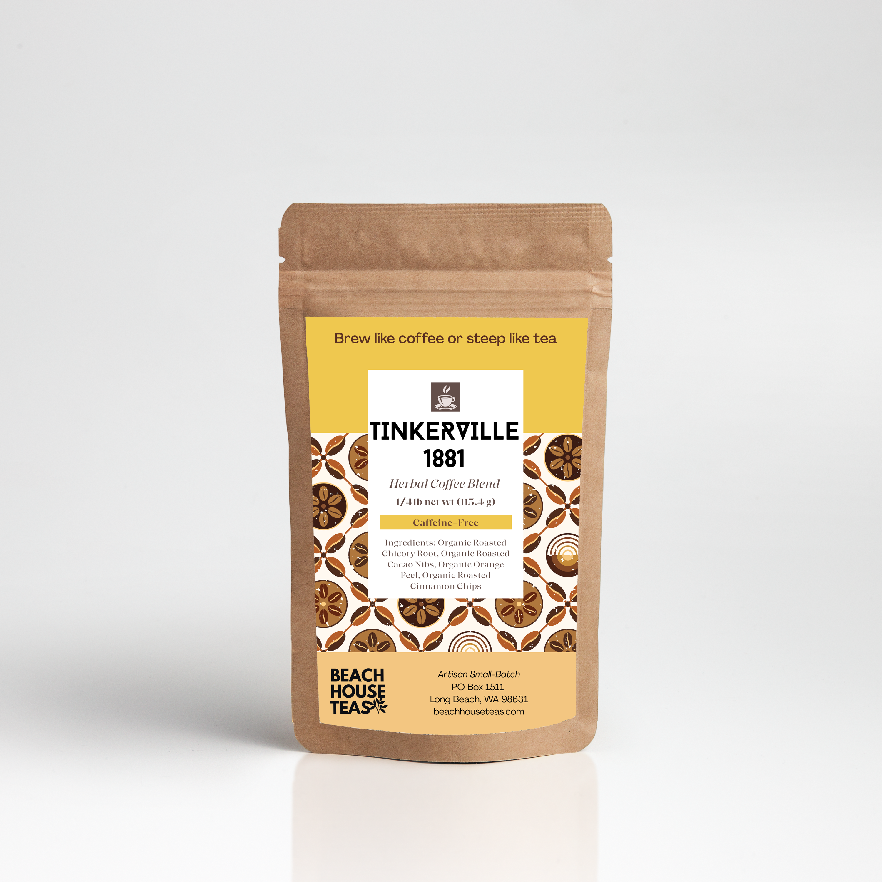 Beach House Tinkerville 1881 Herbal Coffee Tea