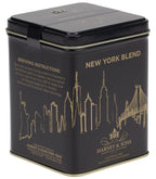 Harney & Sons New York Blend, Tin of 20 Sachets, features a tin containing premium herbal tea sachets for calming infusion.