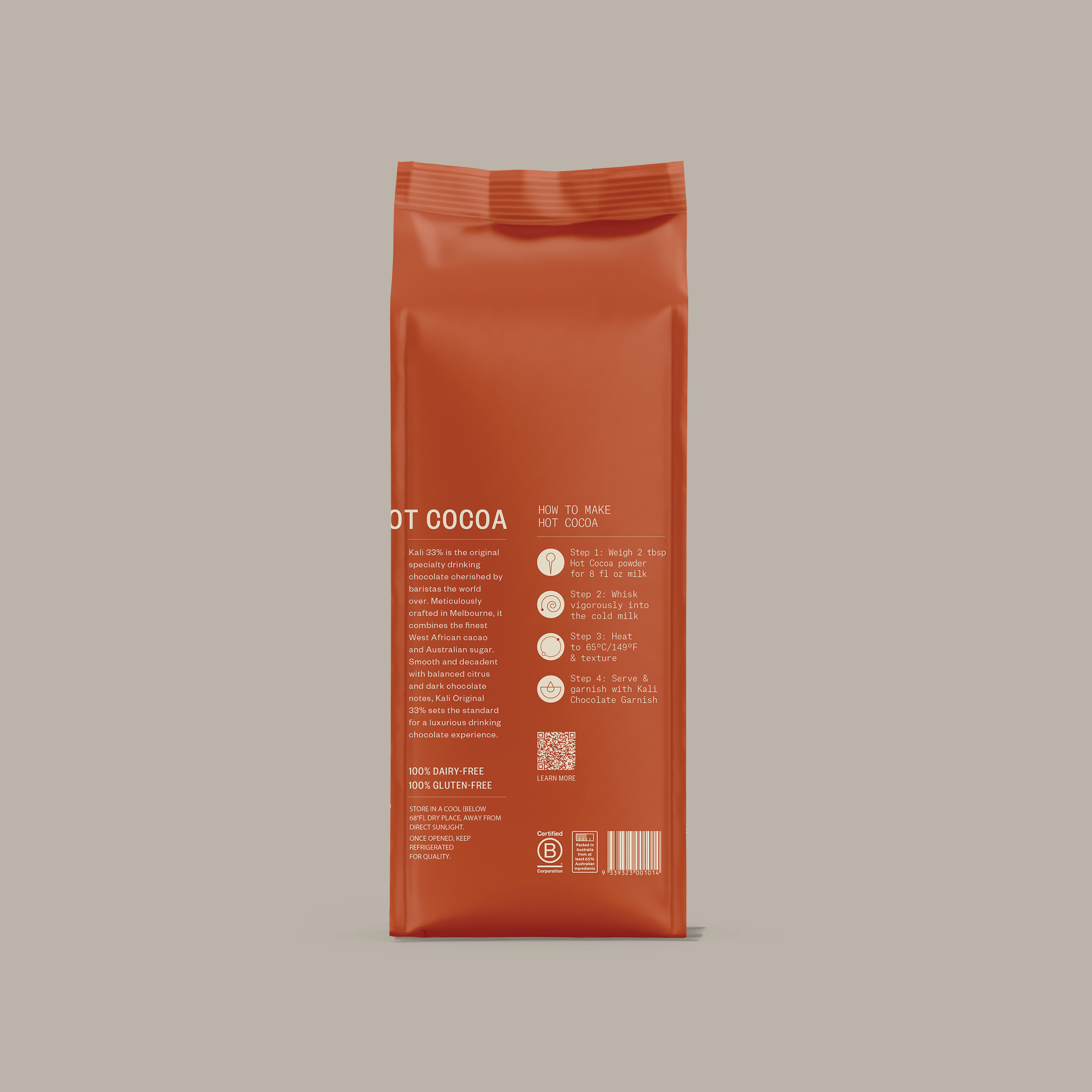 Somage USA Kali Hot Chocolate 33% Herbal Tea