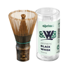 Aprika Life Dark Bamboo Matcha Whisk (100 Prongs)