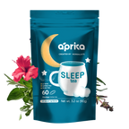 Aprika Life Herbal Sleep Tea With Sleep Guide, 60 Bags