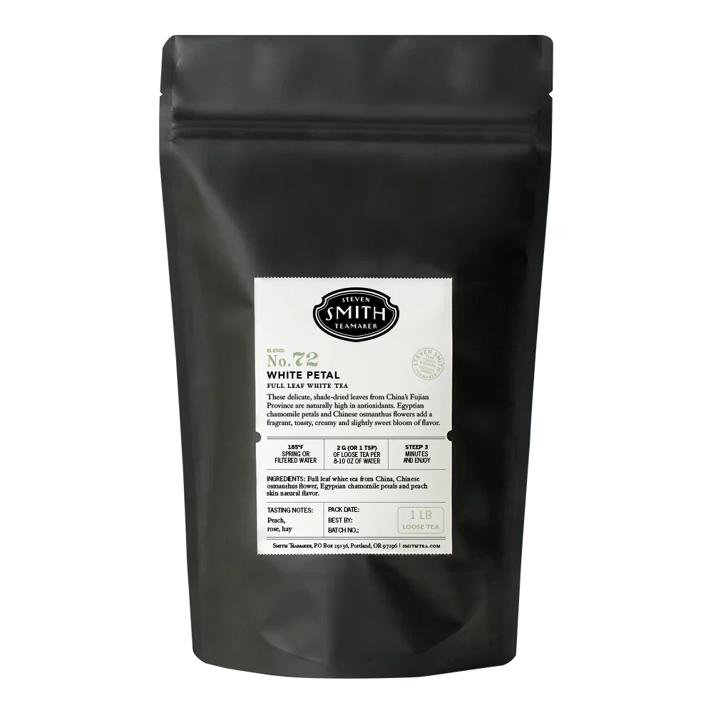 Smith Teamaker WHITE PETAL TEA BLEND NO. 72 (LOOSE LEAF, 1 LB)