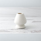 Aprika Life White Matcha Whisk Holder and Bamboo Whisk Set