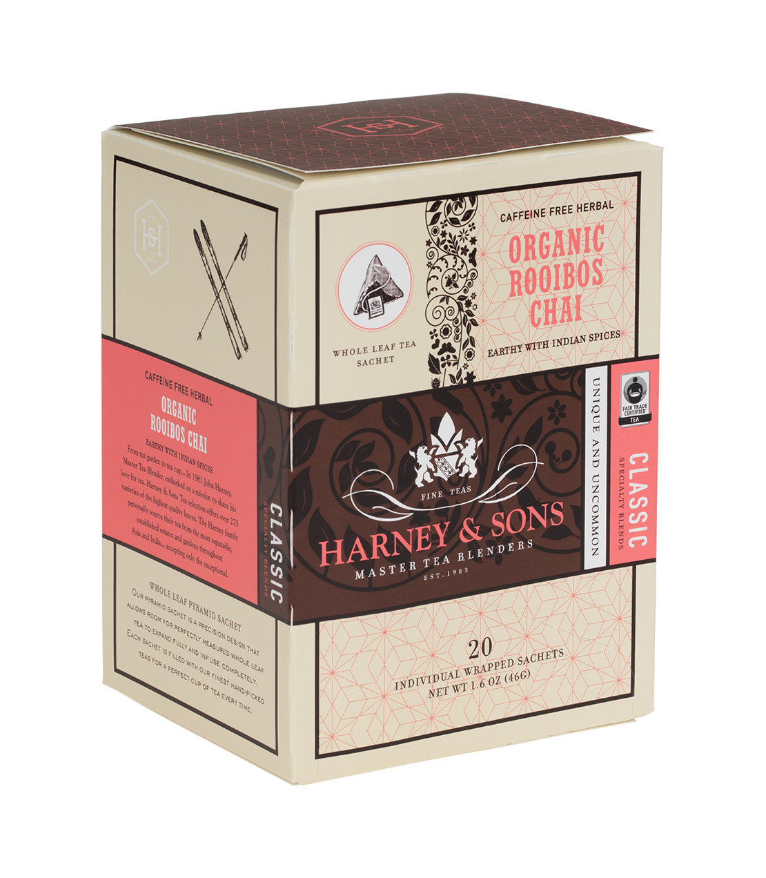 Harney & Sons Organic Rooibos Chai Tea