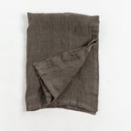 Creative Women Stone Washed Linen Tea Towel - Iron Ore