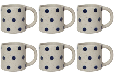 Set of 6 Audrey Element Mug