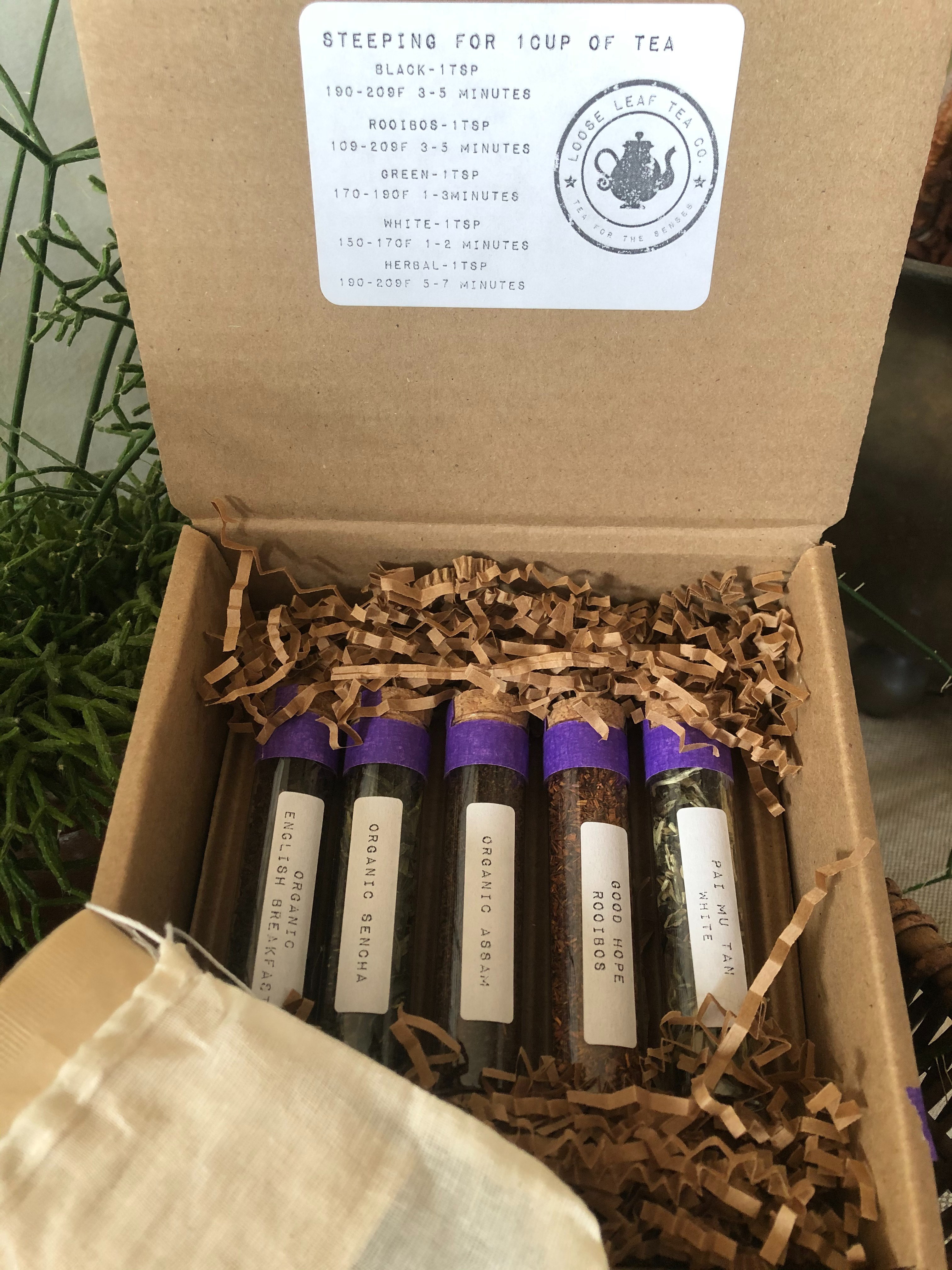 Loose Leaf Variety #3 Plain Janes (All Black Tea)