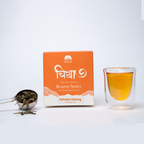 Autumn Oolong tea by Nepal Tea, featuring smooth floral and herbal notes, presented in a tea cup