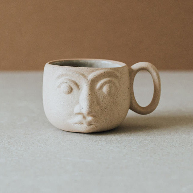 Al Centro Ceramica Handcrafted Face Mug