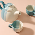 Pheeka Striped Tea Cups - Set of 2