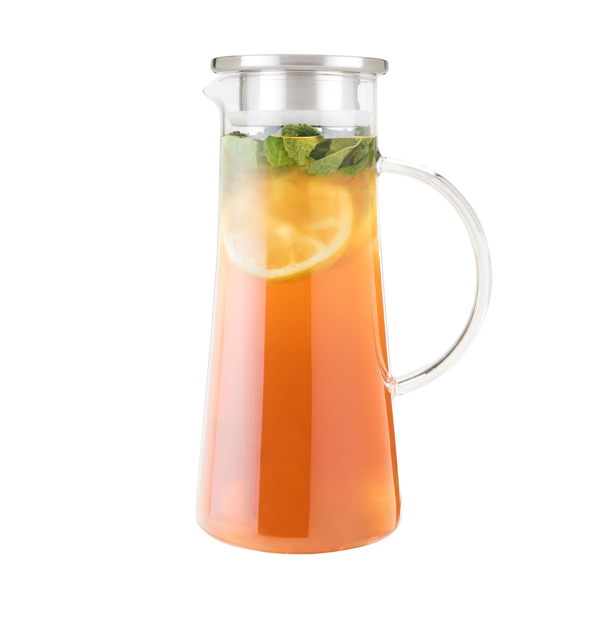 Pinky Up Charlie Glass Iced Tea Carafe