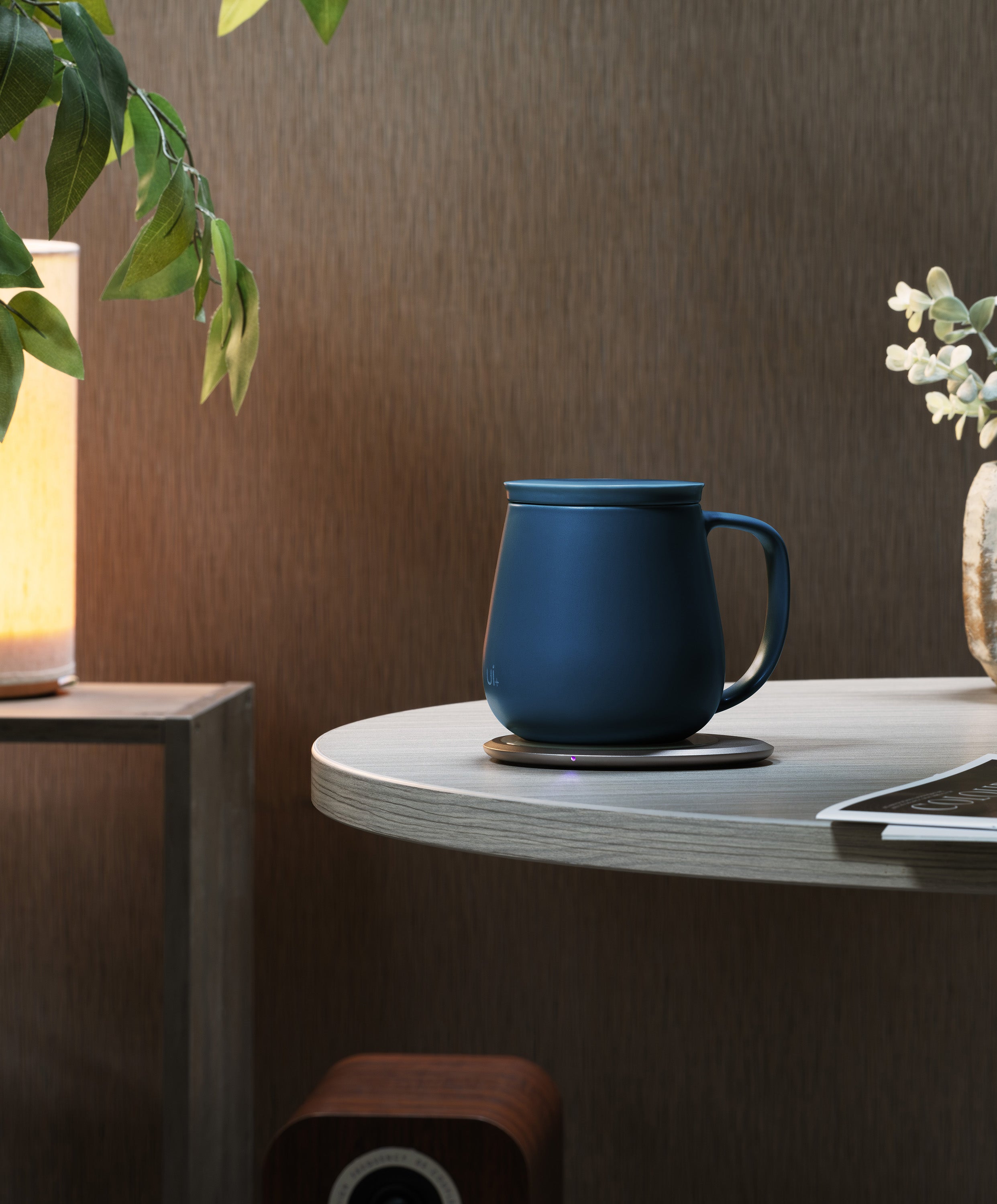 OHOM Ui+ Self-heating Mug Set - Deep Navy (SD)