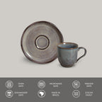 Porto Brasil Cup & Saucer Set of 6