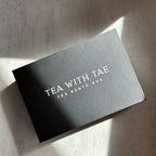 Tea with Tae Bestsellers: Tea Bento Box | 6-pack displayed in a neat arrangement showcasing various tea blends.