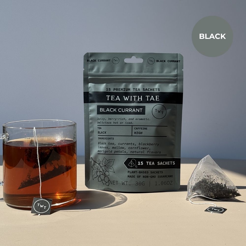 Tea with Tae Black Currant Hot Tea Pouch