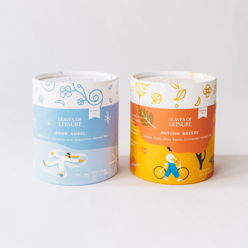 Leaves of Leisure Blanket Blends Tea Gift Set | Cozy Up to Autumn and Winter