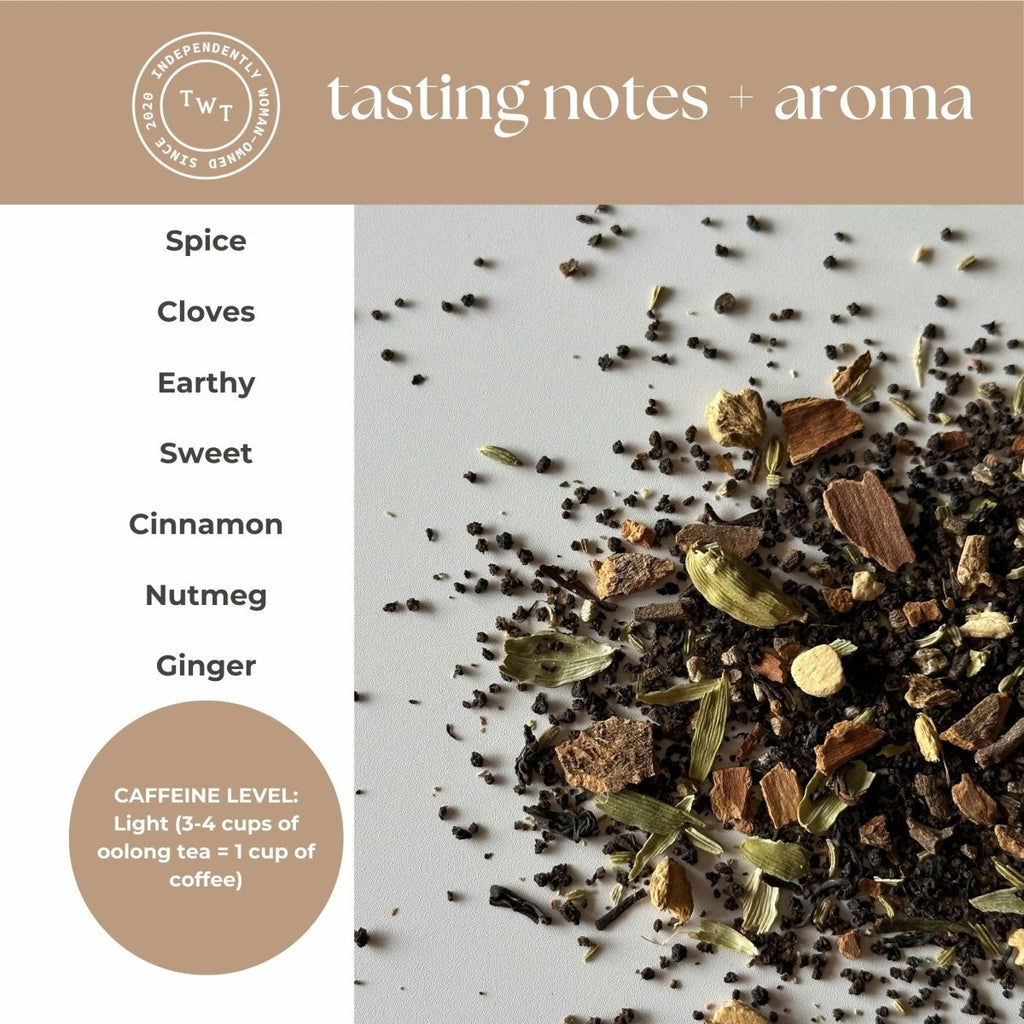 Tea with Tae Bombay Chai Mini Tea Tube (5 tea bags)