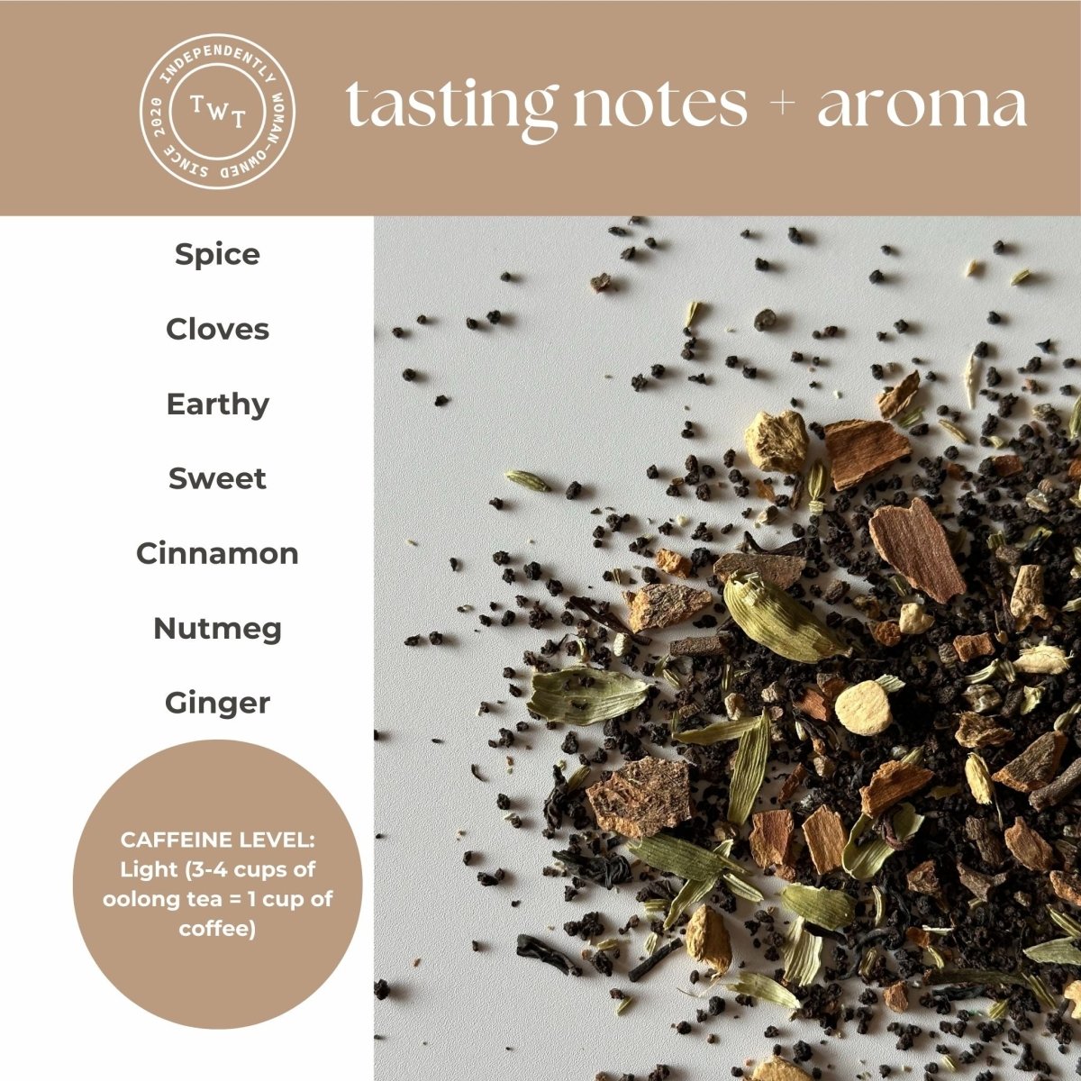 Tea with Tae Bombay Chai Mini Tea Tube (5 tea bags)