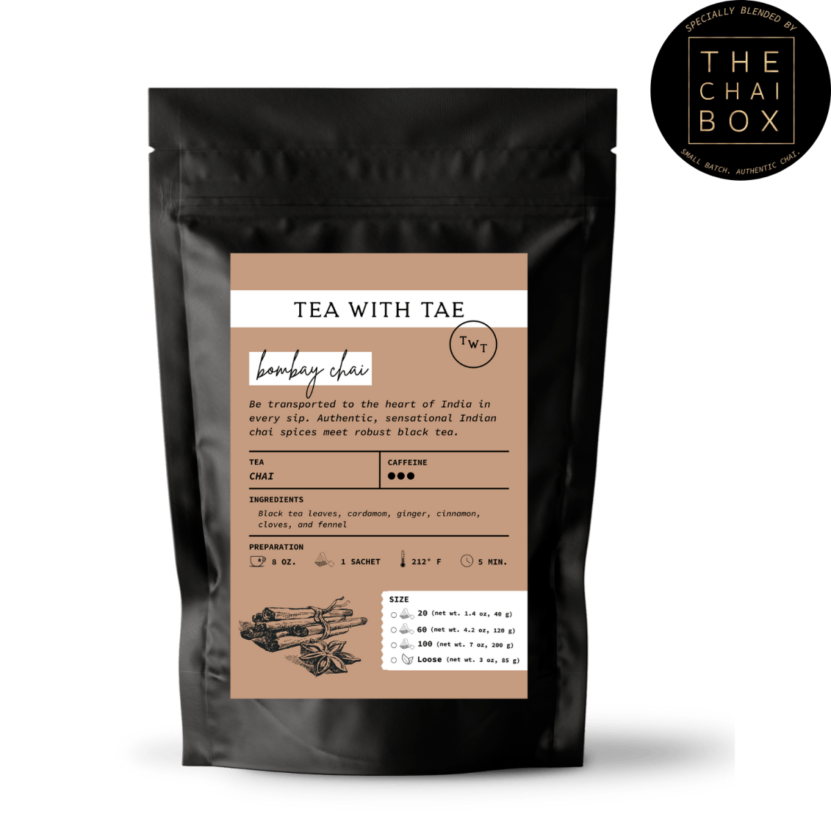 Tea with Tae Bombay Chai Pouch