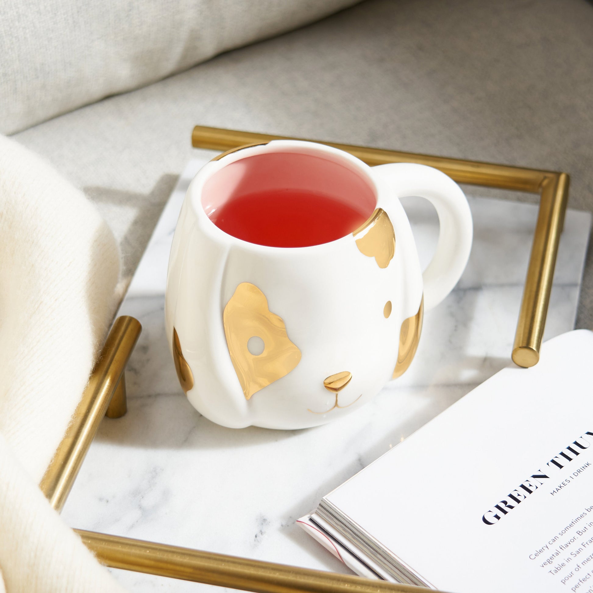 Pinky Up Penny: Ceramic Puppy Mug