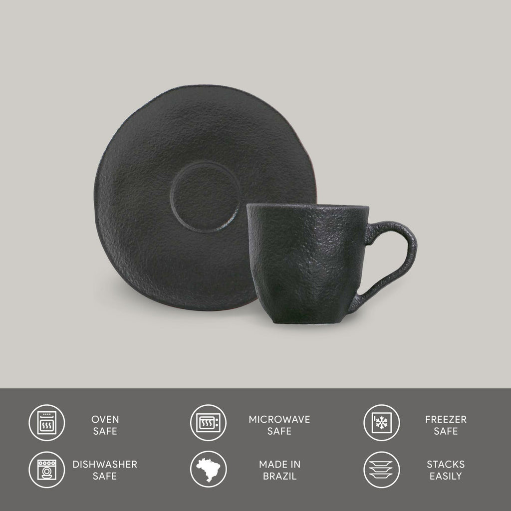Porto Brasil Cup & Saucer Set of 6