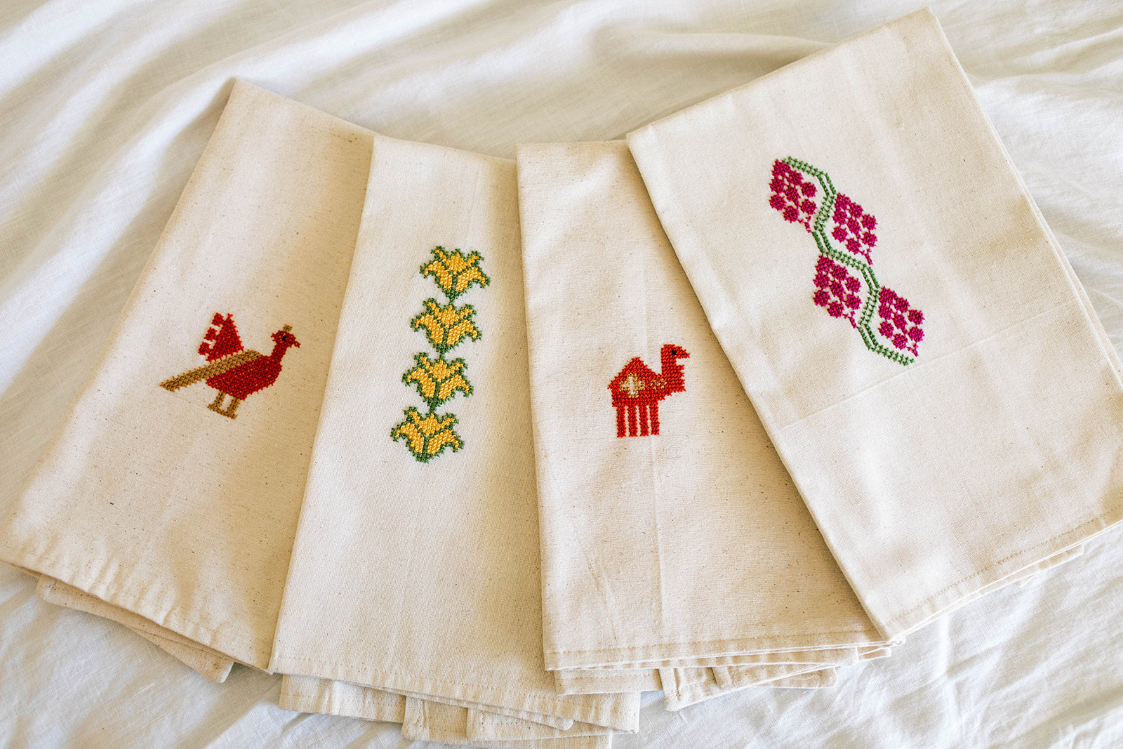 Darzah Tea Towel - Camel
