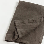 Creative Women Stone Washed Linen Tea Towel - Iron Ore