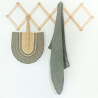 Creative Women Stone Washed Linen Tea Towel - Iron Ore