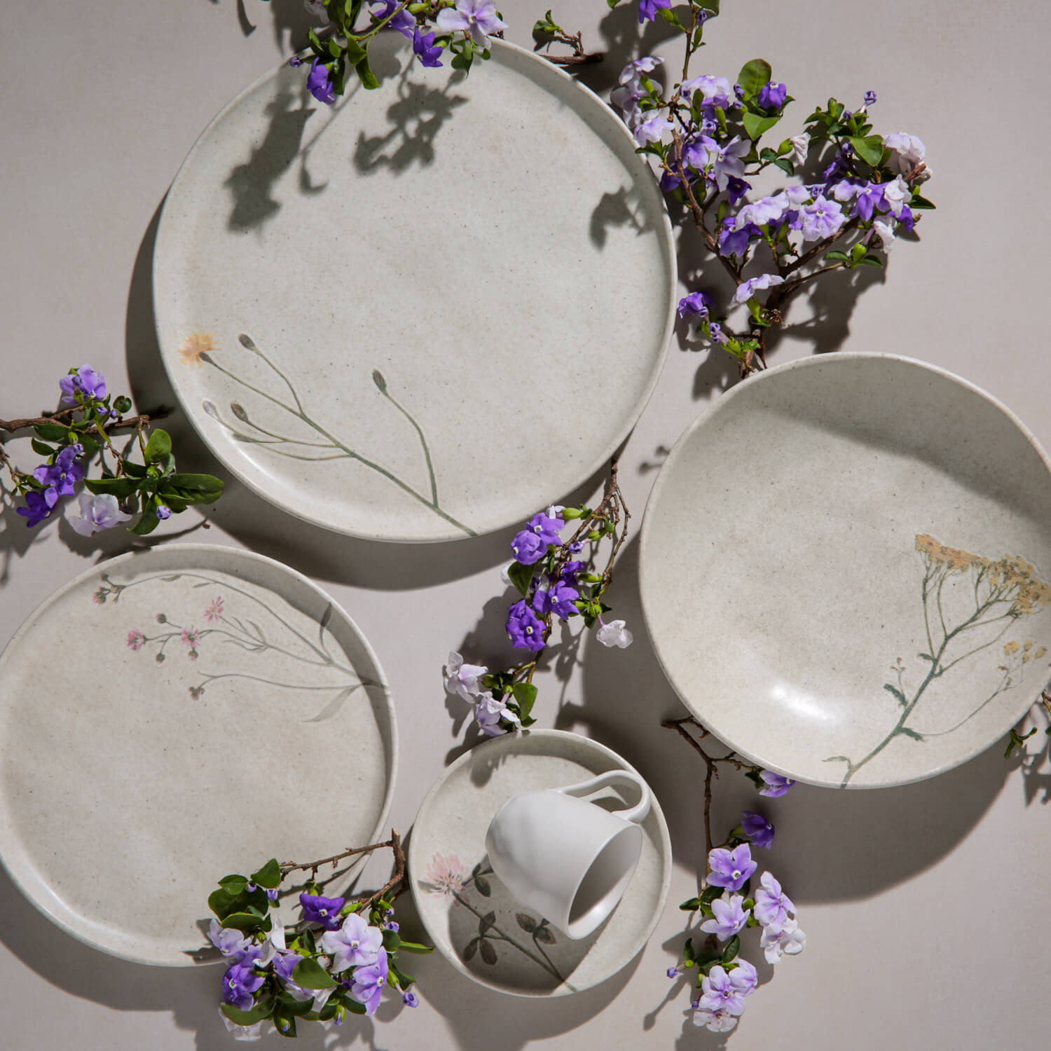 Porto Brasil Cup & Saucer Set of 6