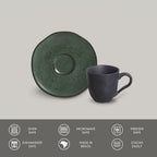 Porto Brasil Cup & Saucer Set of 6