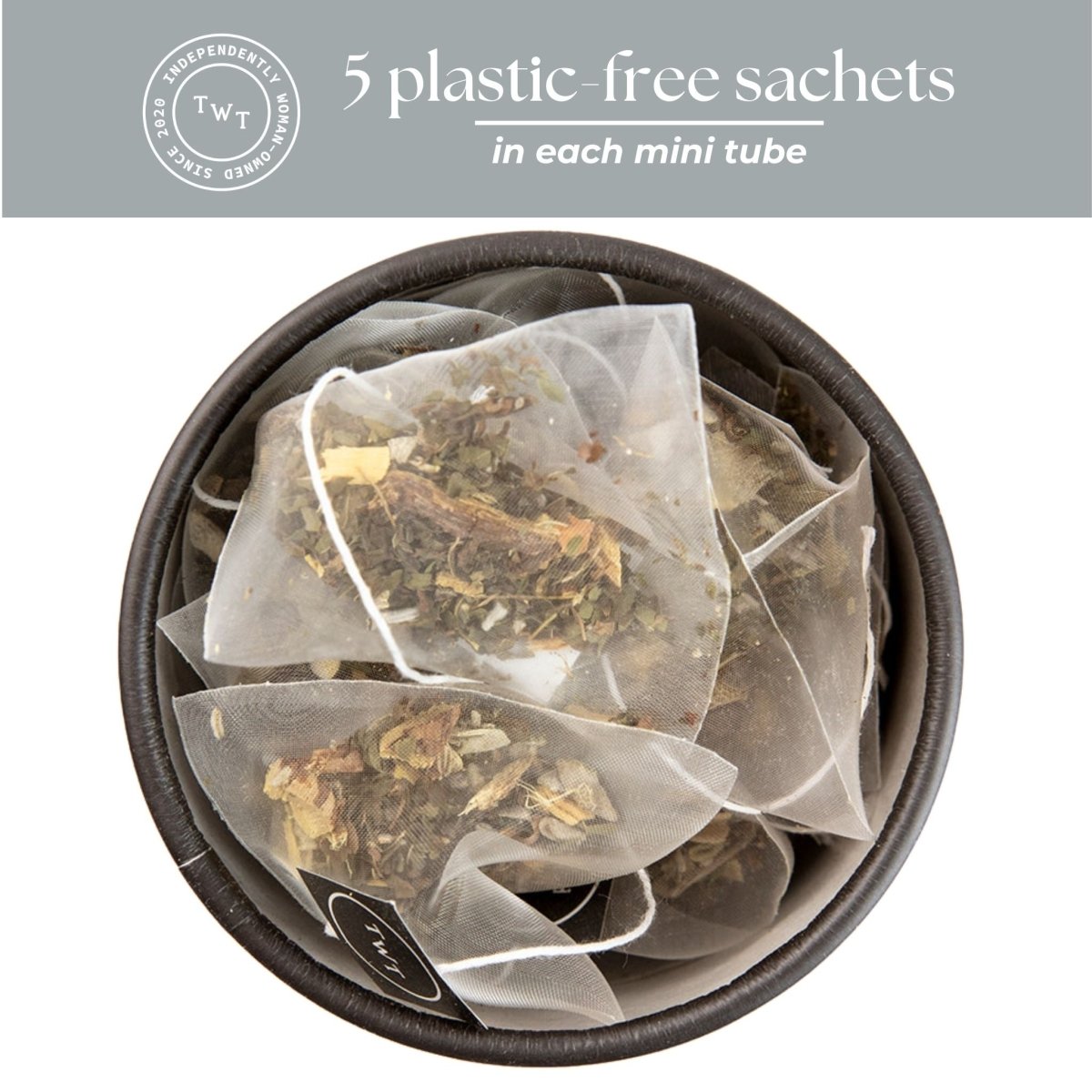 Tea with Tae Calming Tea Mini Tea Tube (5 tea bags)