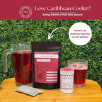 Tea with Tae Caribbean Cooler Iced Mini Tea Tube (5 iced sachets) Herbal Tea