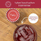 Tea with Tae Caribbean Cooler Iced Mini Tea Tube (5 iced sachets) Herbal Tea