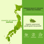 Gardenika Ceremonial Matcha Green Tea Powder, Authentic Japanese - Premium First Harvest - Energy & Focus - Antioxidant Rich - USDA Organic & Kosher - 4 oz (113g)