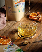Gardenika Sleep Calm Loose Leaf Herbal Tea with Chamomile, USDA Organic, Kosher, Caffeine Free - 4 oz (114g)